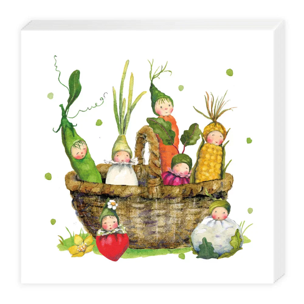 Obst- und Gemüsekinder