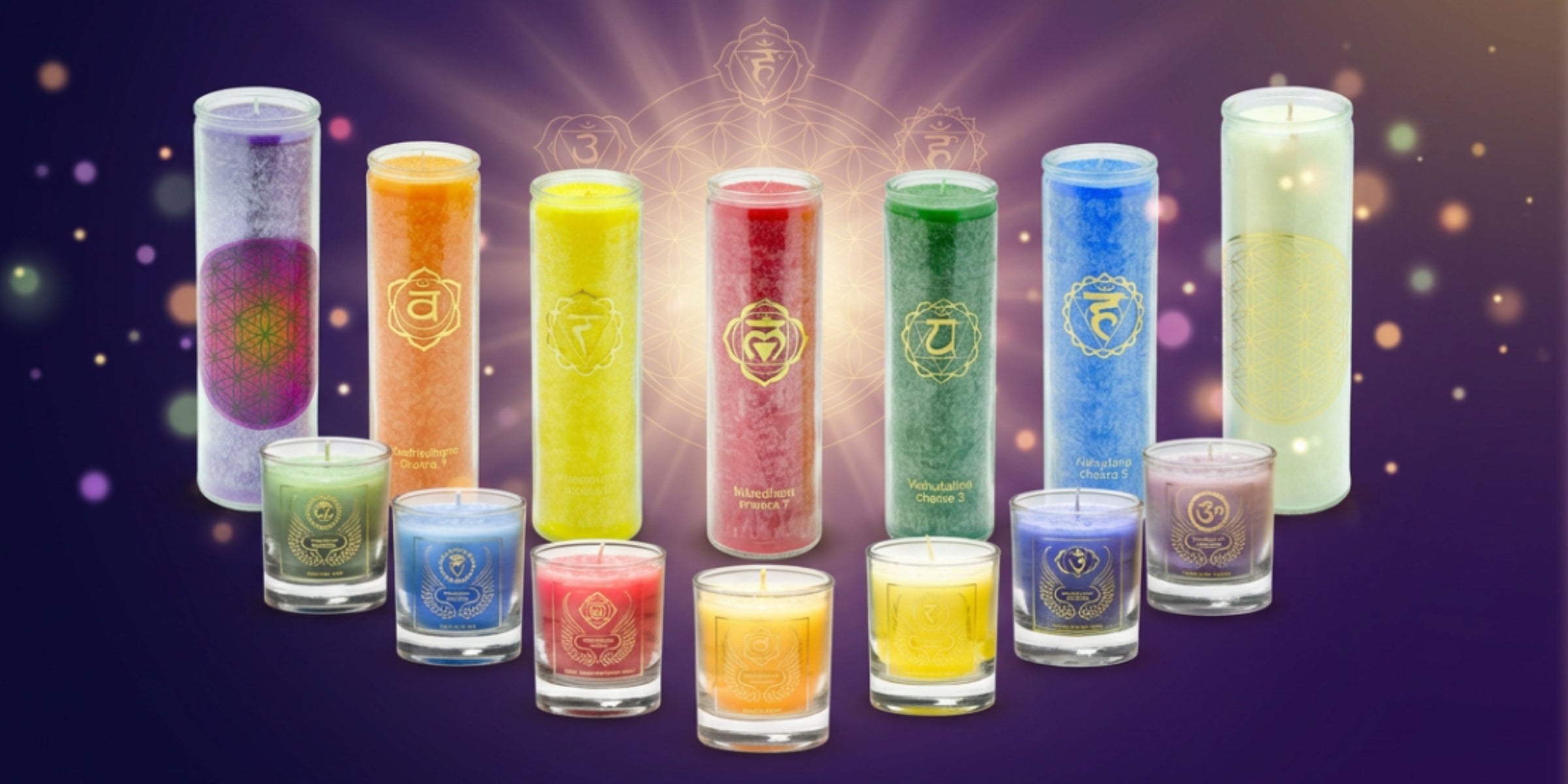 Chakra- & Energiekerzen