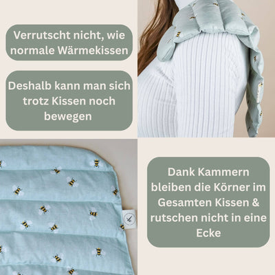Nackenkissen Biene in Dianas Klosterlaedchen