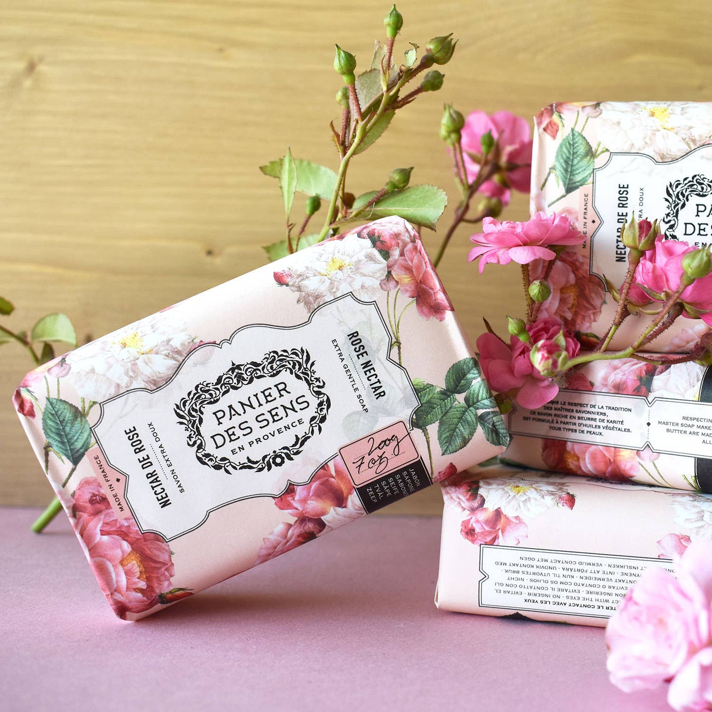 Extra-milde Pflanzenseife 200g | Rosennectar in Dianas Klosterlaedchen