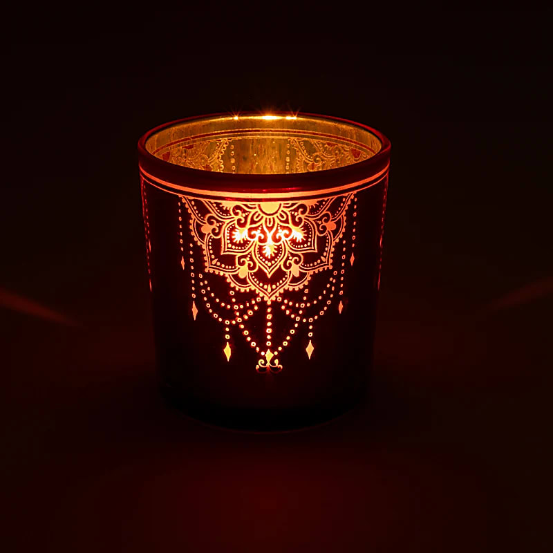 Kerzenhalter metallic Mandala - Dianas Klosterlädchen