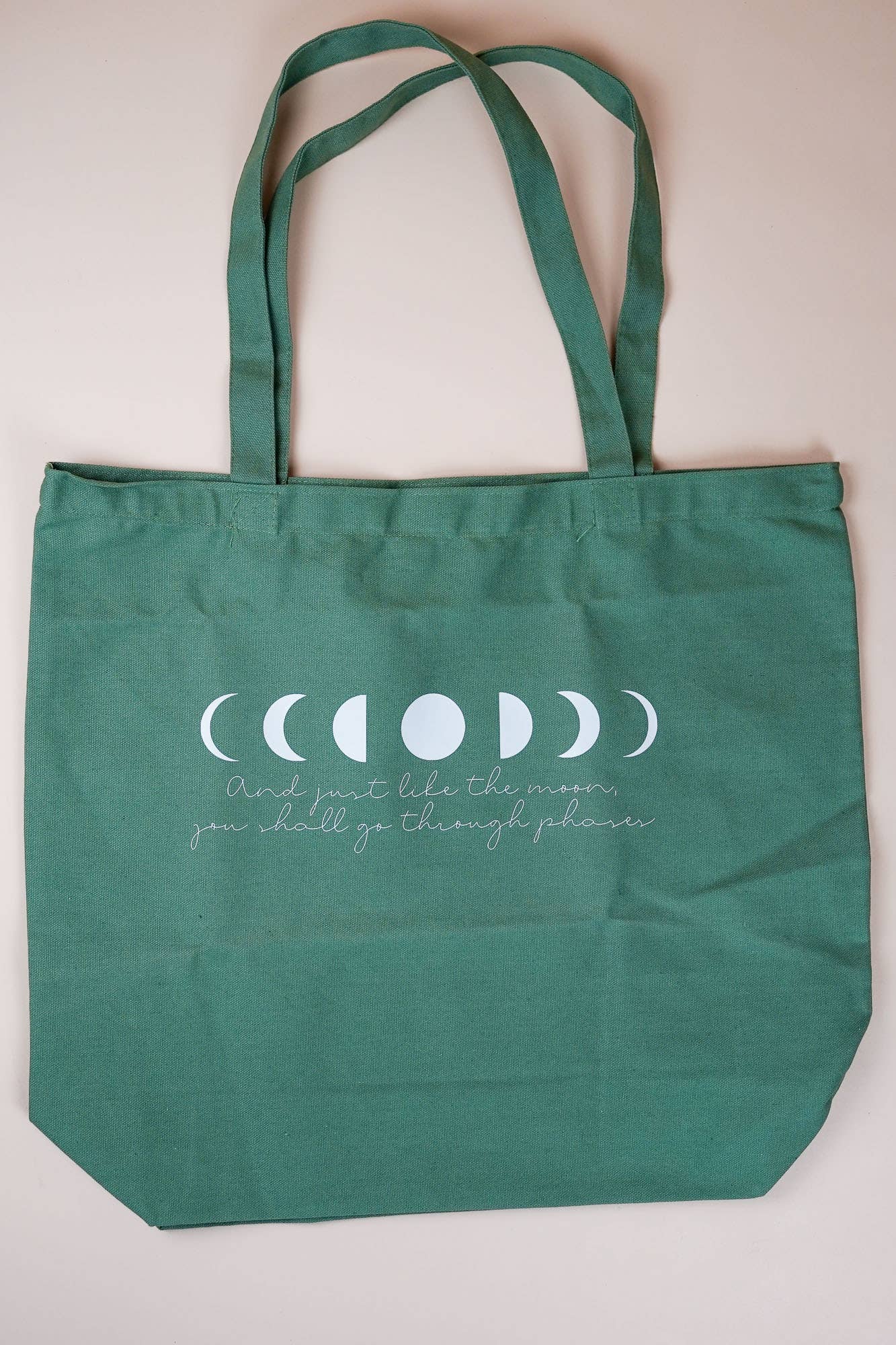 Shopper mit Spruch | Stoffbeutel "Mondphasen"