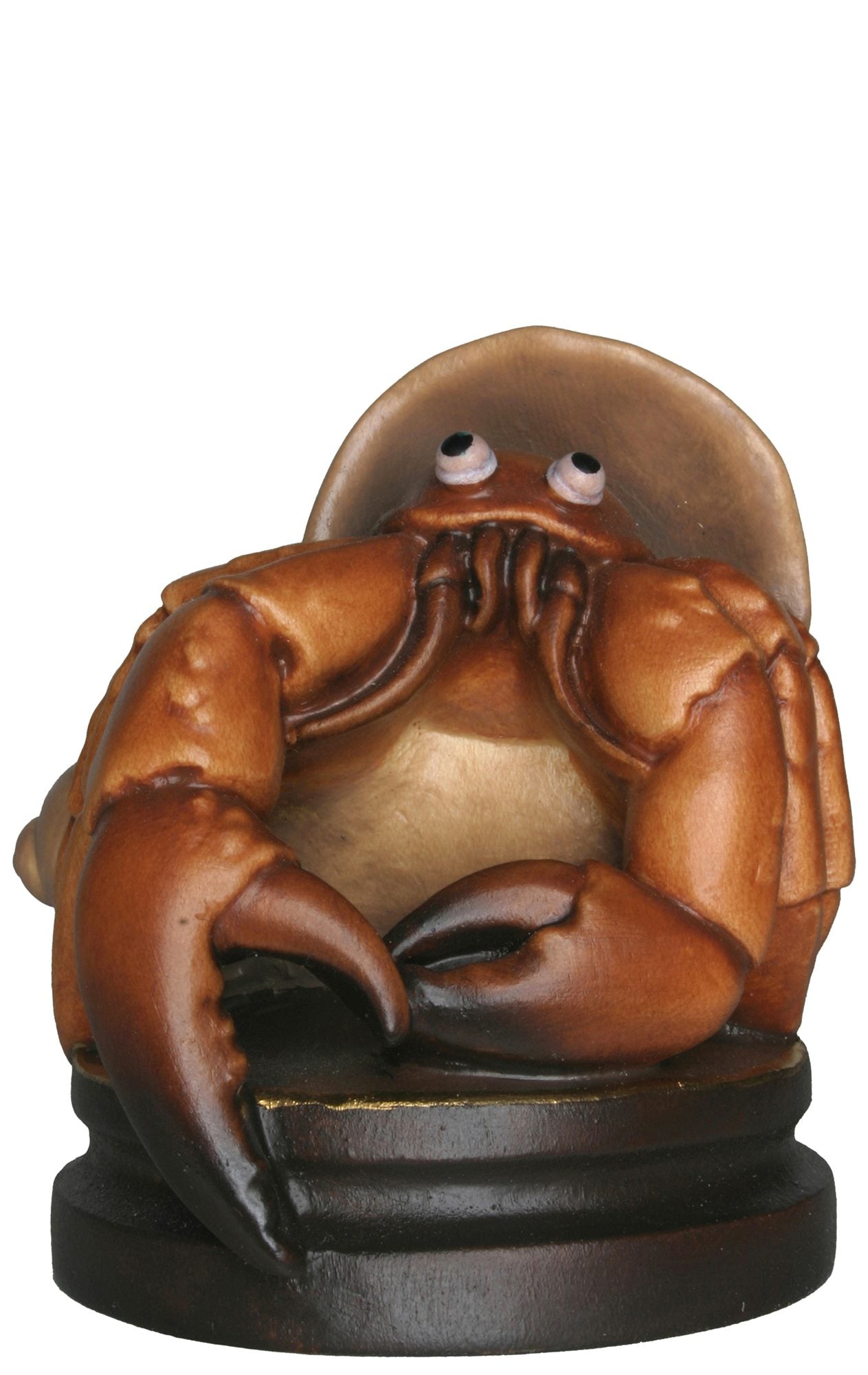 Sternzeichen Krebs 12 cm Holzschnitzerei