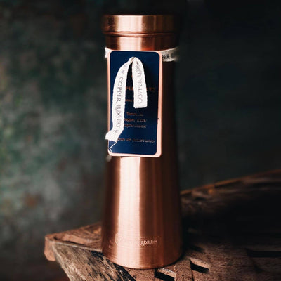 Luxus-Karaffe aus Kupfer | matt 1200 ml