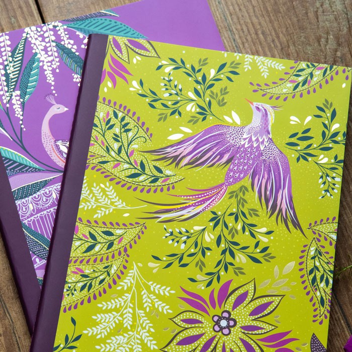 2er Set Notizbuch Haveli Garden, Sara Miller - Dianas Klosterlädchen