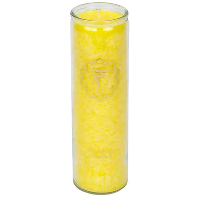3. Chakra - Duftkerze Stearin - Dianas Klosterlädchen