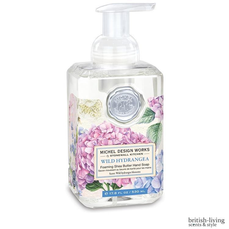 Seifenschaum - WILD HYDRANGEA Hortensie (530ml)