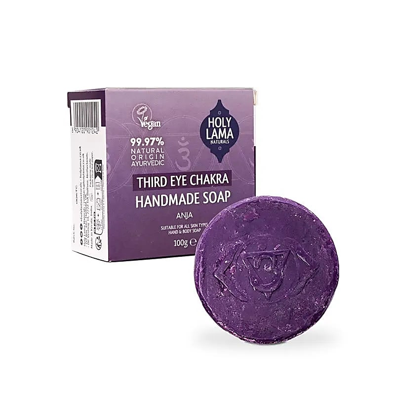 Holy Lama Seife Drittes Auge, Ajna Chakra in Karton