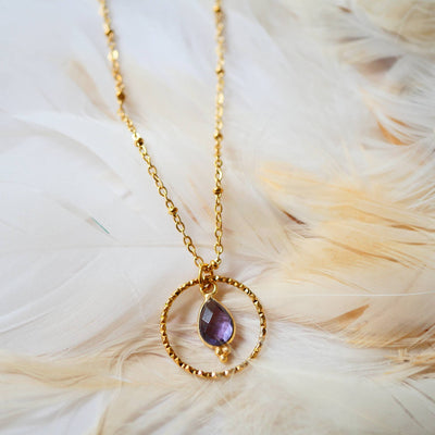 Halskette CLEMENTINE Amethyst