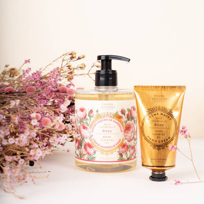 Flüssigseife aus Marseille 500ml | Rose in Dianas Klosterlaedchen