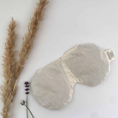 Augenkissen mit Bio-Dinkel & Bio-Lavendel Matcha Herzchen in Dianas Klosterlaedchen