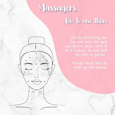 Gua Sha-MassageSet  Jade - Dianas Klosterlädchen