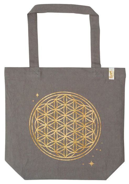 Omm for you Shopper Bio-Baumwolle Flower of life in Dianas Klosterlaedchen