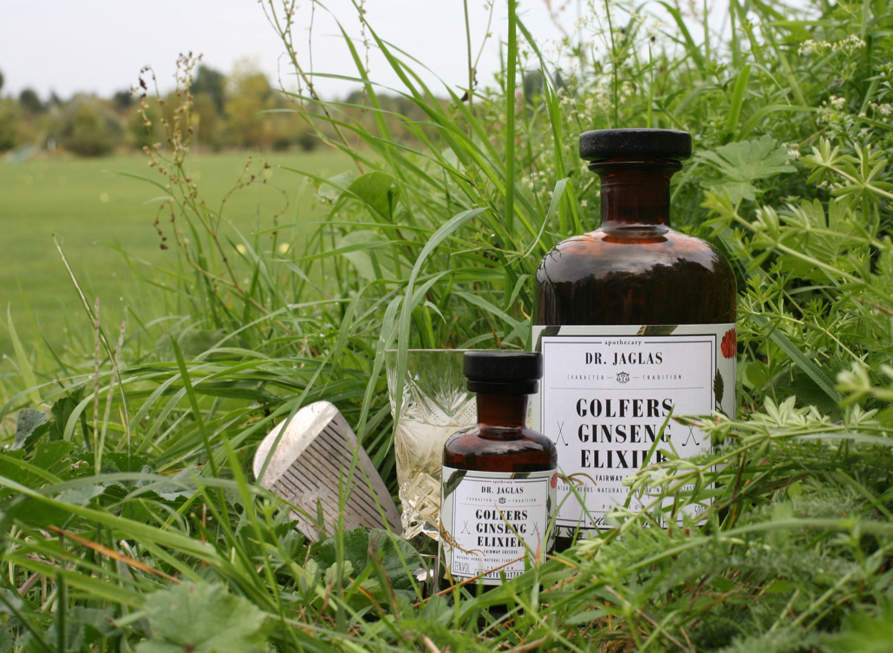 Golfers Ginseng-Elixier - Premium Kräuterbitter - 35%vol - 6 x 50ml