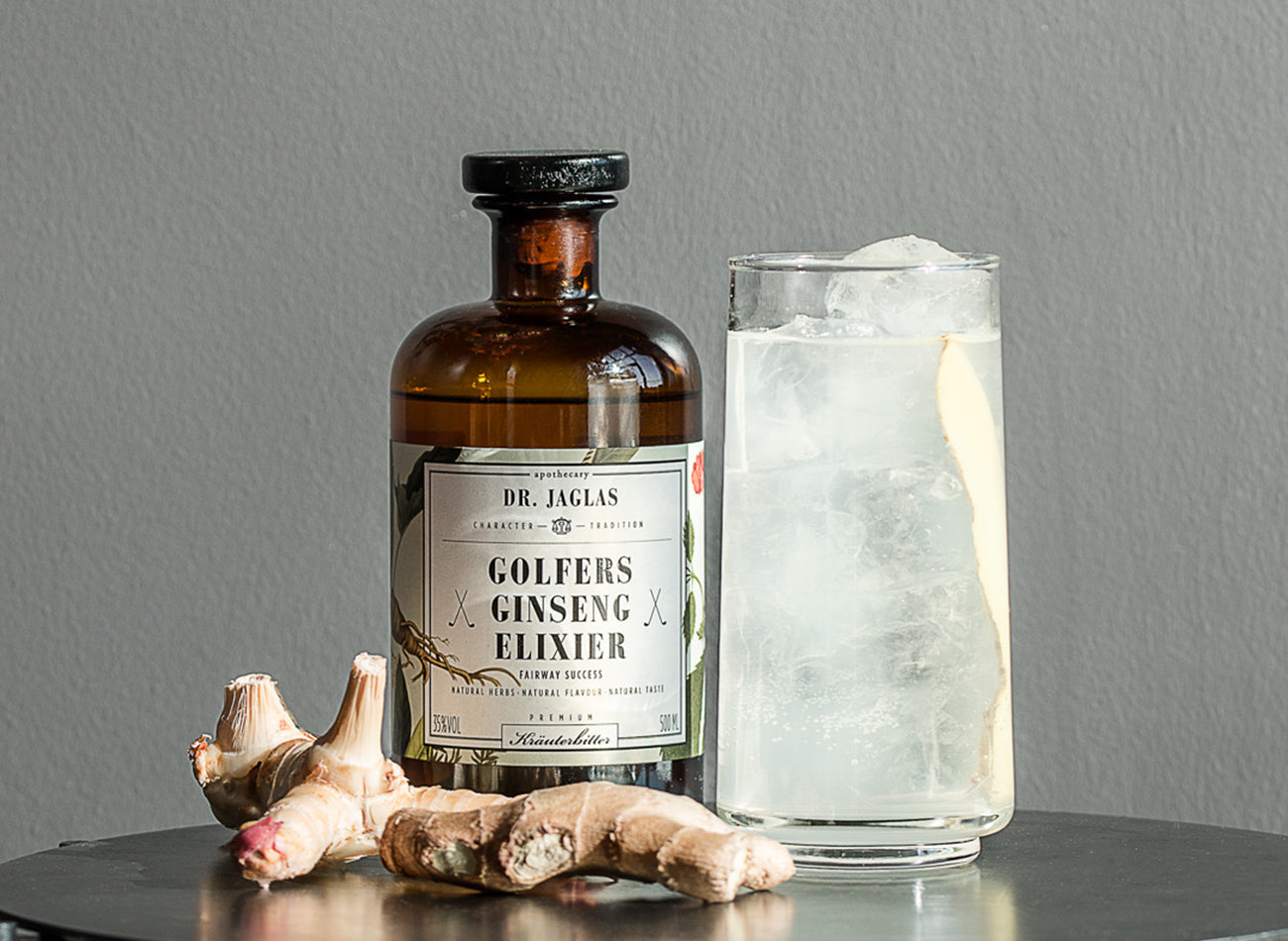 Golfers Ginseng-Elixier - Premium Kräuterbitter - 35%vol 500ml