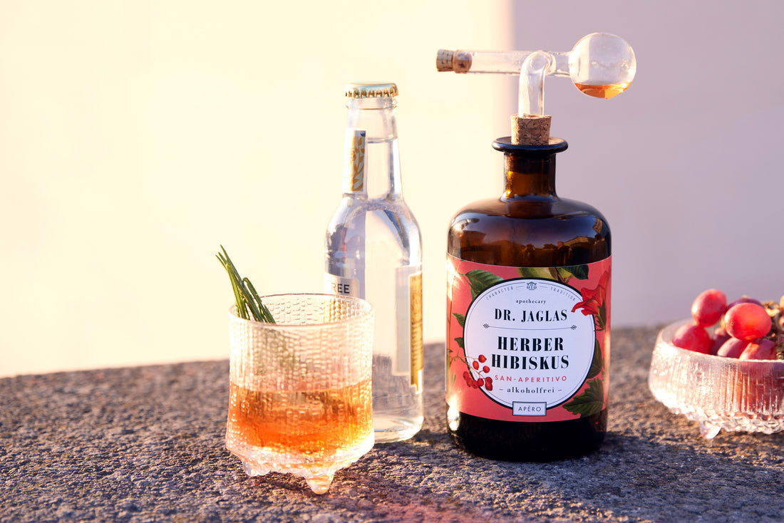 Herber Hibiskus Alkoholfreier Aperol