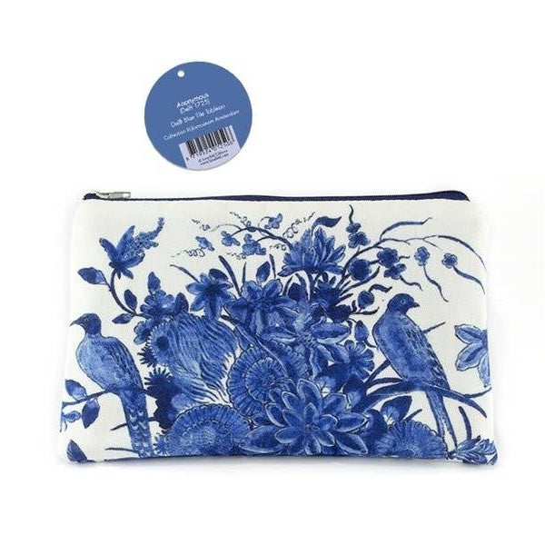 Federmäppchen mit Delft-Blau-Vogelmotiv, inspiriert vom Rijksmuseum, praktisch und dekorativ 2