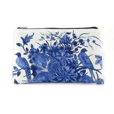 Federmäppchen mit Delft-Blau-Vogelmotiv, inspiriert vom Rijksmuseum, praktisch und dekorativ