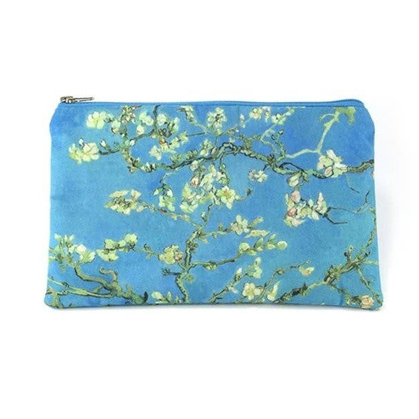 Federmäppchen mit Van Goghs Mandelblütenmotiv, praktisches Mäppchen für Stifte oder Kosmetik
