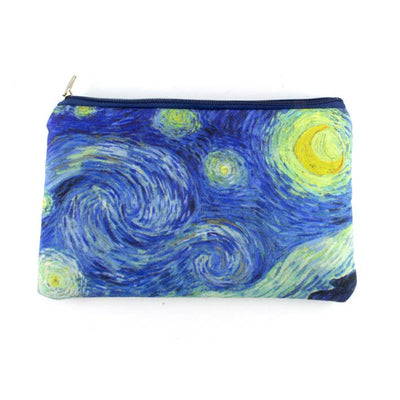 Federmäppchen mit Motiv Sternennacht von Vincent van Gogh, robust und handlich