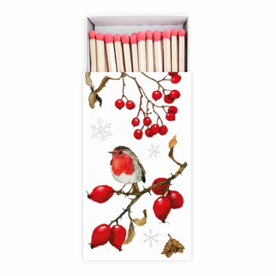 Streichholzschachtel Frostige Beeren - Dianas Klosterlädchen