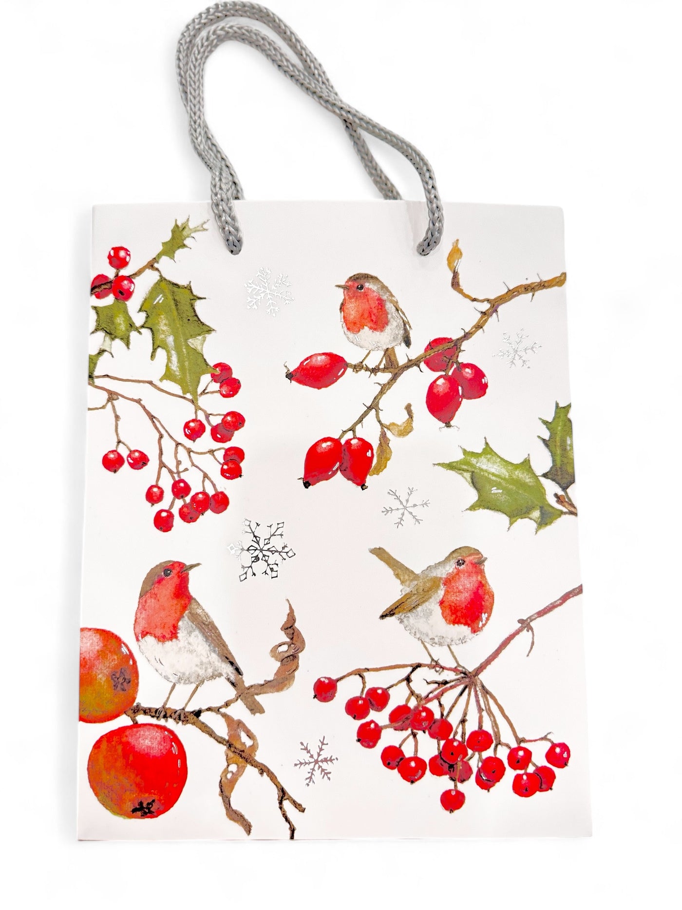 Geschenktasche Frostige Beeren, mittel