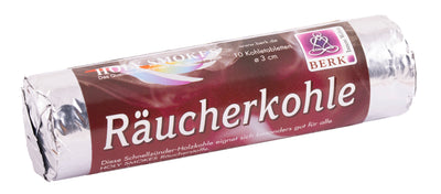 Berk Kohletabletten 3 cm 1 Rolle à 10 Tabletten