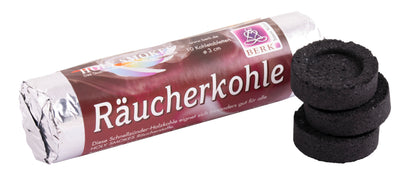 Berk Kohletabletten 3 cm 1 Rolle à 10 Tabletten