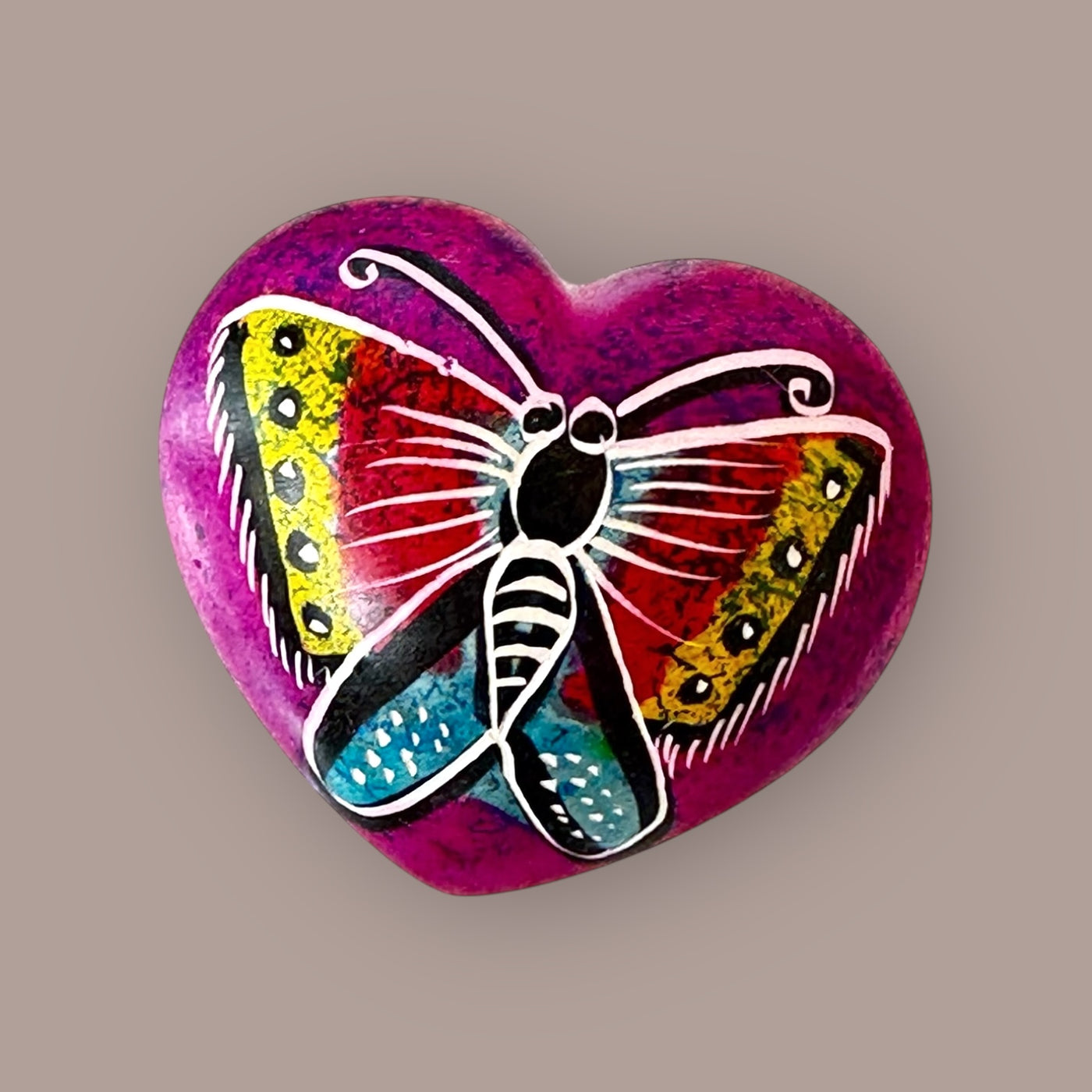 Handschmeichler Herz Schmetterling