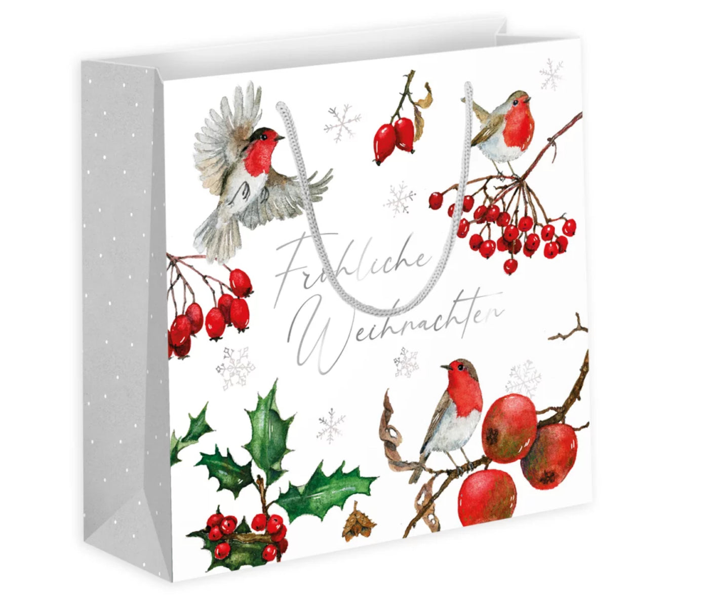 Große Geschenktasche Frostige Beeren - Dianas Klosterlädchen