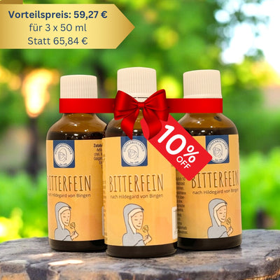 Bitterfein - 3 x Kräuterbitter-Tropfen 150ml