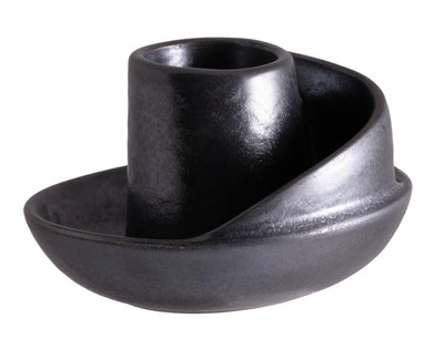 Smudge Bowl Wave metallic schwarz
