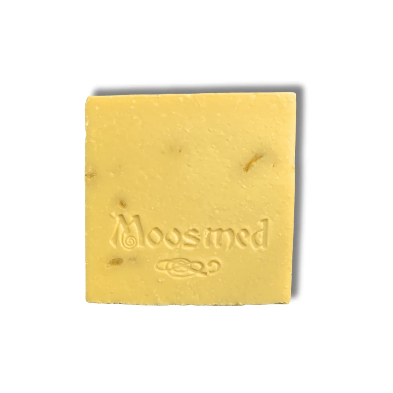 Moosmed Calendula Seife handgesiedet  Dianas Klosterlaedchen