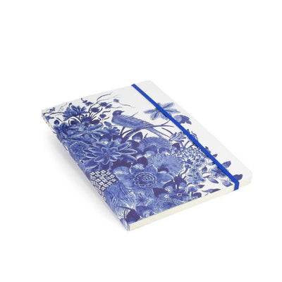 Notizbuch A5 mit Delft-Blau-Vogelmotiv, inspiriert vom Rijksmuseum 3