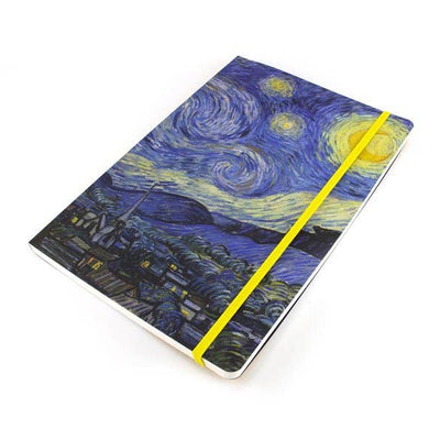 Softcover-Notizbuch A5 Van Gogh Sternennacht 2