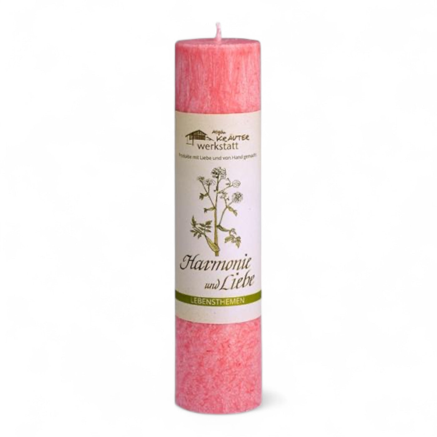 Allgäuer Heilkräuterkerze HARMONIE & LIEBE - Dianas Klosterlädchen