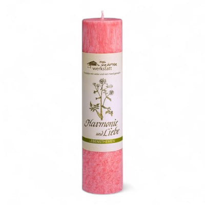 Allgäuer Heilkräuterkerze HARMONIE & LIEBE - Dianas Klosterlädchen
