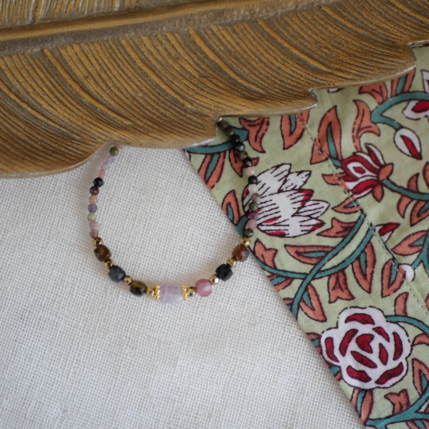 Amethyst und Turmalin Armband CALI - Dianas Klosterlädchen