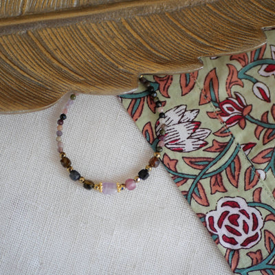 Amethyst und Turmalin Armband CALI - Dianas Klosterlädchen