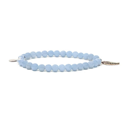 Angelit Armband mit Engelsflügel elastisch - Dianas Klosterlädchen