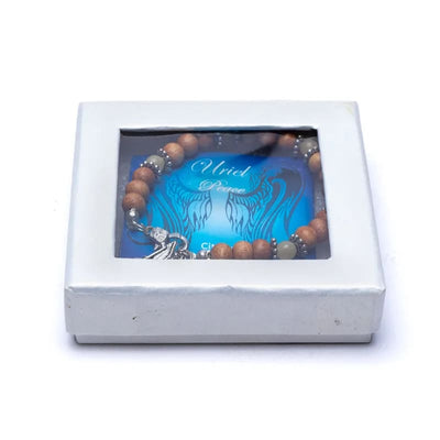 Armband Erzengel Uriel Aquamarin - Dianas Klosterlädchen