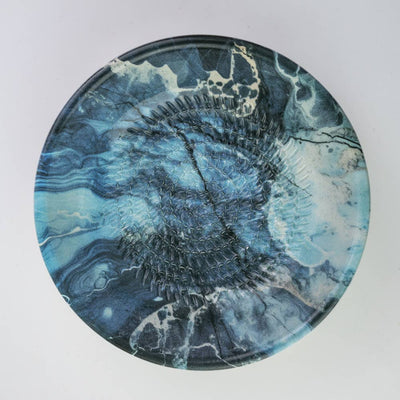 Atlantida Blue- Reibeteller aus Keramik - Dianas Klosterlädchen
