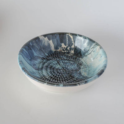 Atlantida Blue- Reibeteller aus Keramik - Dianas Klosterlädchen