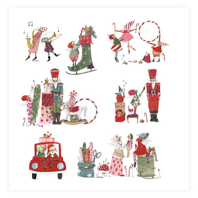 Aufkleberbuch Weihnachtswerkstatt - Dianas Klosterlädchen