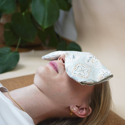 Augenkissen mit Bio-Dinkel & Bio-Lavendel Marrakesch - Dianas Klosterlädchen