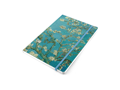 Softcover-Notizbuch A5 , Vincent van Gogh, Mandelblüte