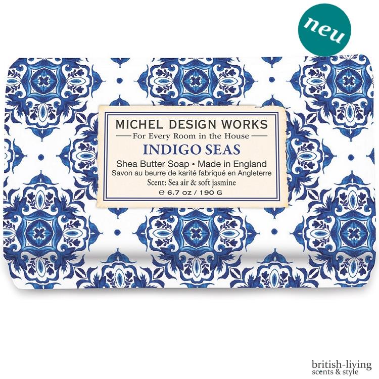 Badeseife Indigo Seas MEDIUM 190g - Dianas Klosterlädchen