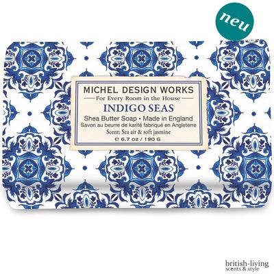 Badeseife Indigo Seas MEDIUM 190g - Dianas Klosterlädchen