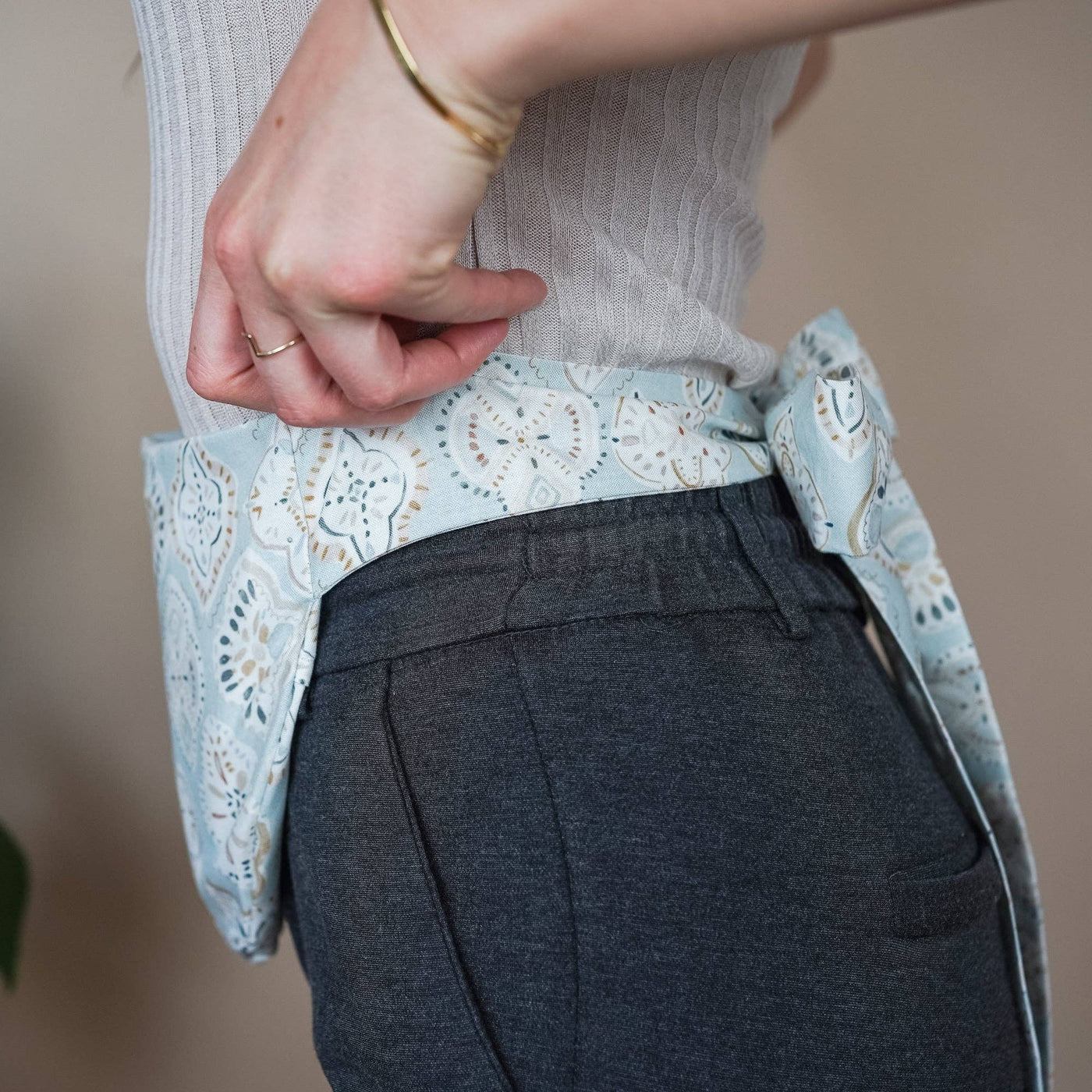 Bauch- und Rückenwärmer zum Umbinden - Bellywrap Marrakesch - Dianas Klosterlädchen