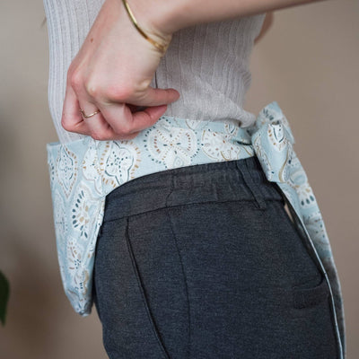 Bauch- und Rückenwärmer zum Umbinden - Bellywrap Marrakesch - Dianas Klosterlädchen